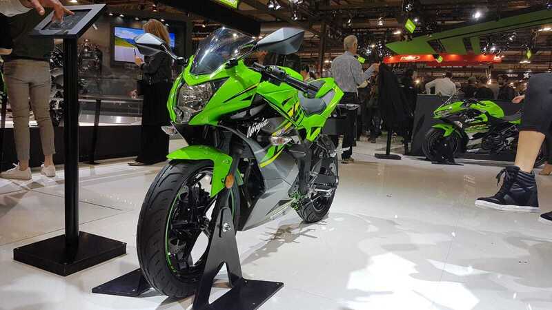 EICMA 2018: Kawasaki Ninja 125 e Z125, video