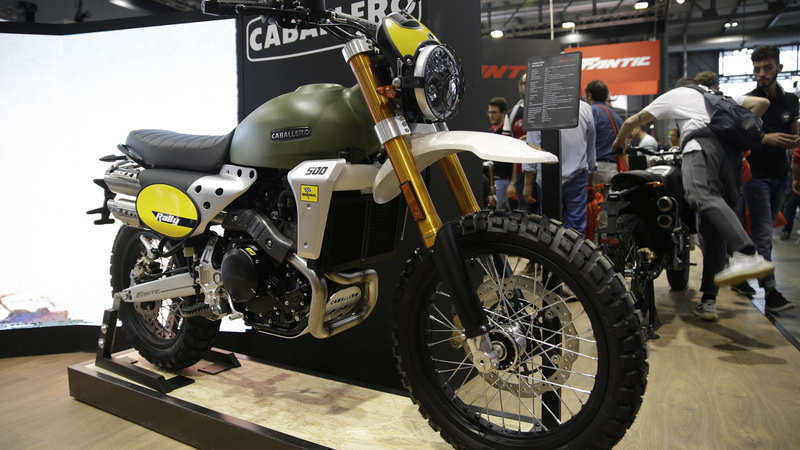 EICMA 2018: Fantic Motor Caballero 500 Rally, foto, video  e dati