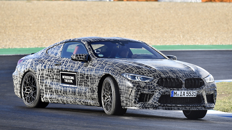 BMW M8, svelati i dati tecnici 