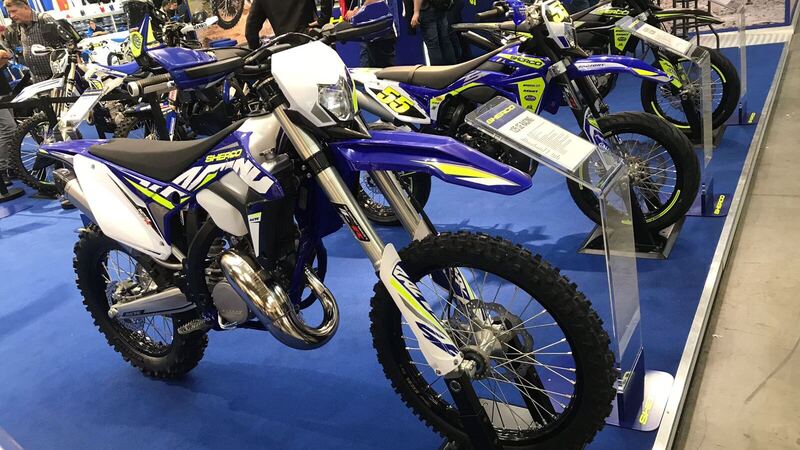 EICMA 2018: Sherco 125 e 50, video