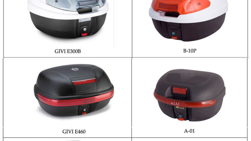 GIVI: bauletti contraffatti da un&#039;azienda cinese a EICMA?