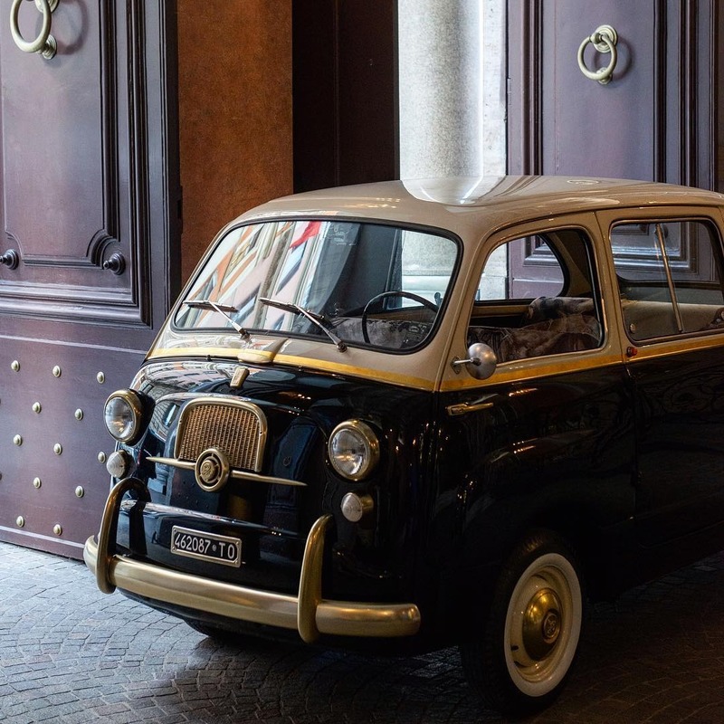 Fiat 600 Multipla by Garage Italia, un affresco sul cielo