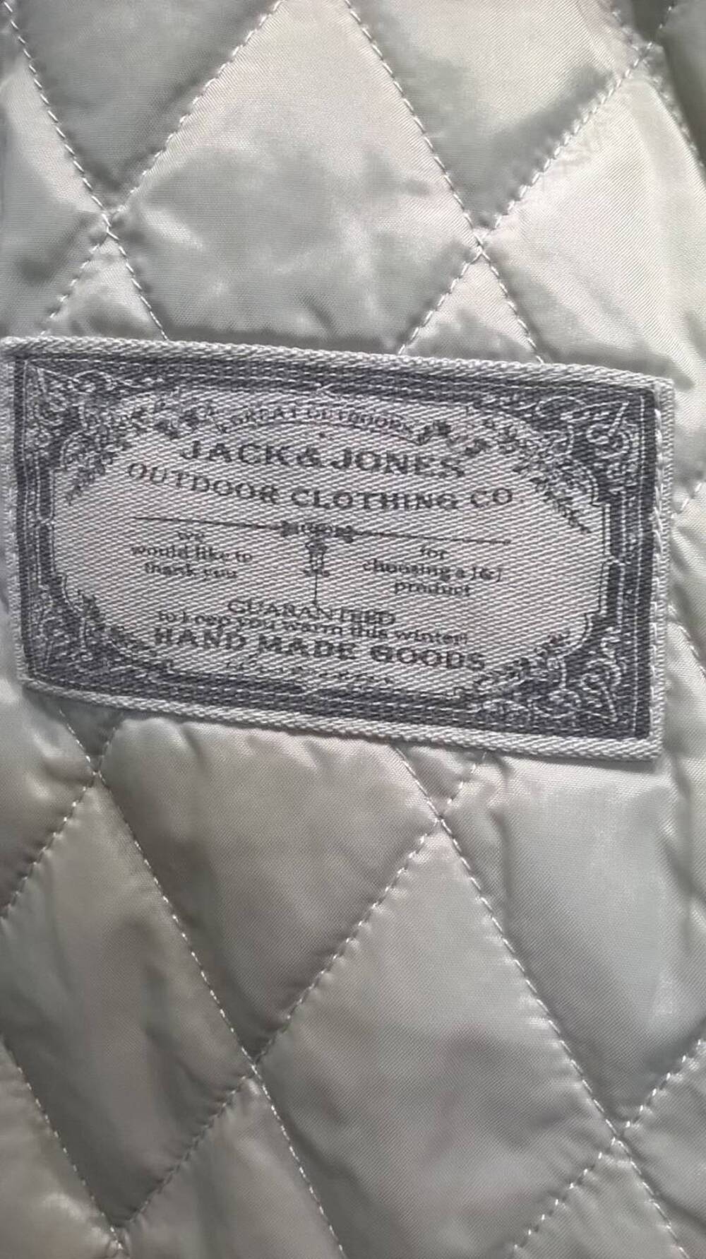 Giacca beige 2 in 1 Tg L Jack & Jones (13)