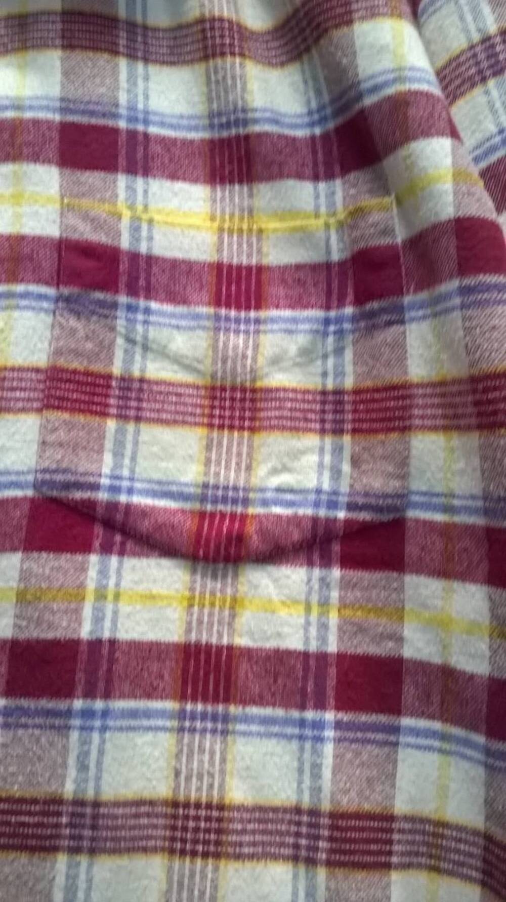 Camicia in flanella a quadri rossa Oaklands Tg M Oaklands Limited (5)