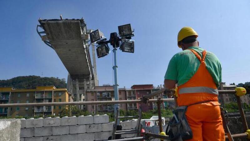 Ponte Morandi: demolizione il 15 dicembre