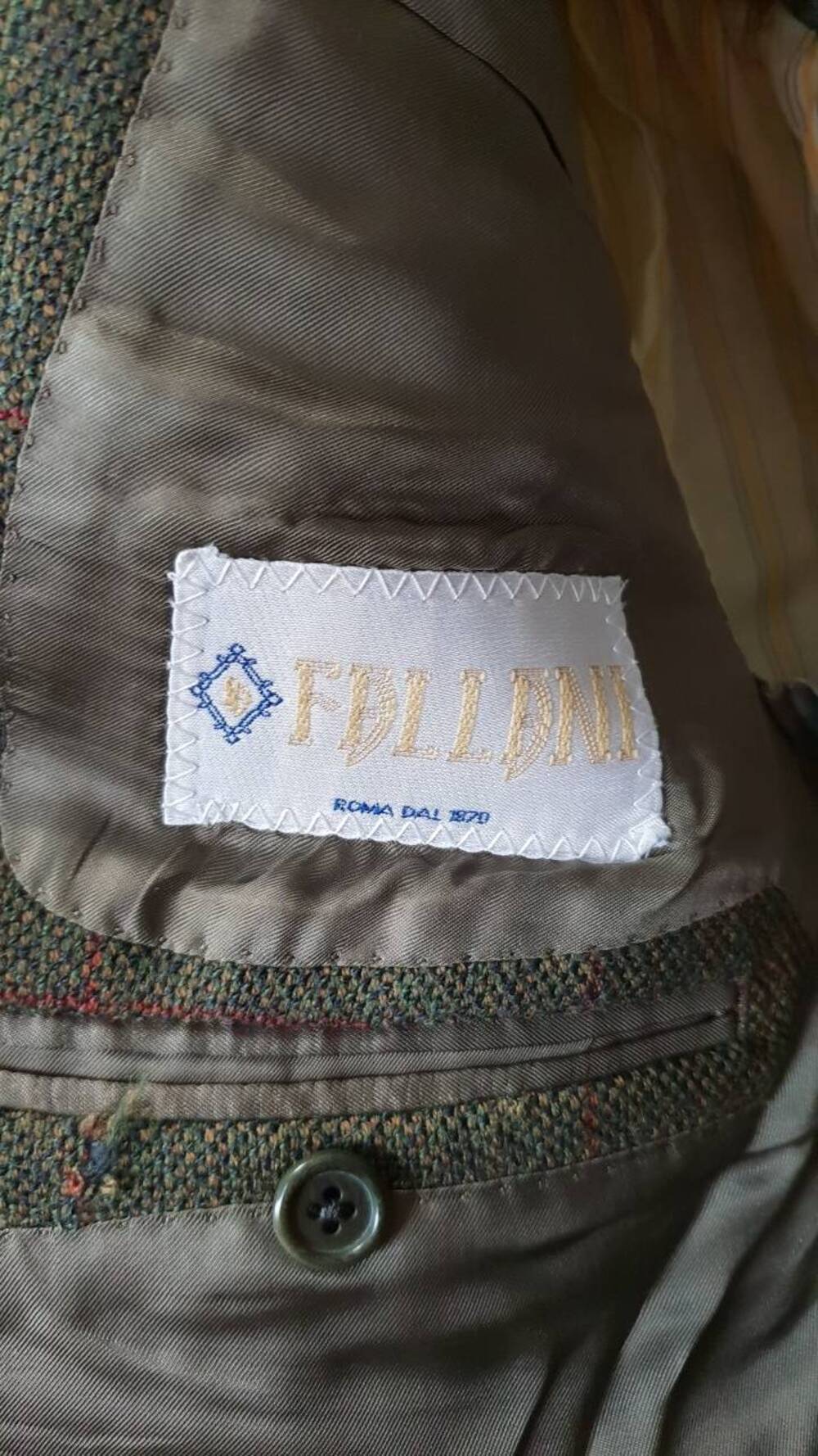 Giacca verde Fallani Tg 52 (5)