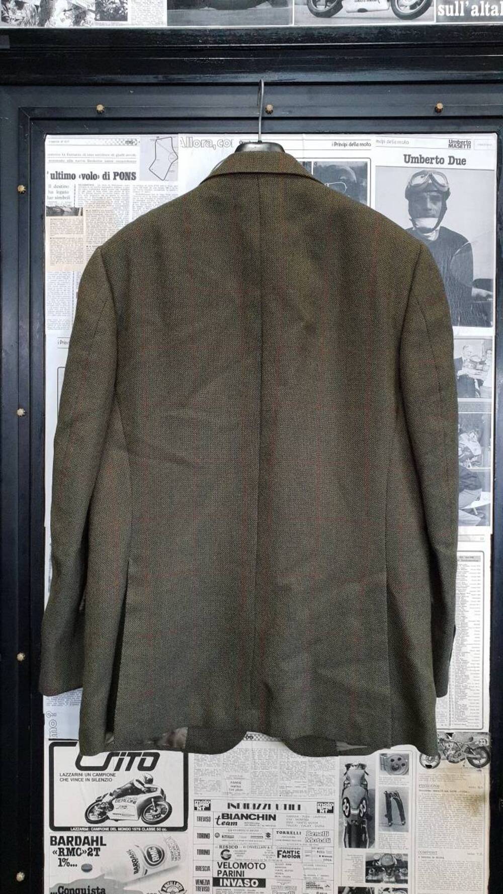 Giacca verde Fallani Tg 52 (2)