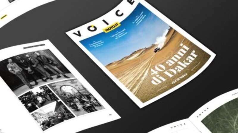 Ecco il nuovo magazine di Moto.It: Voice. Ora &egrave; scaricabile online