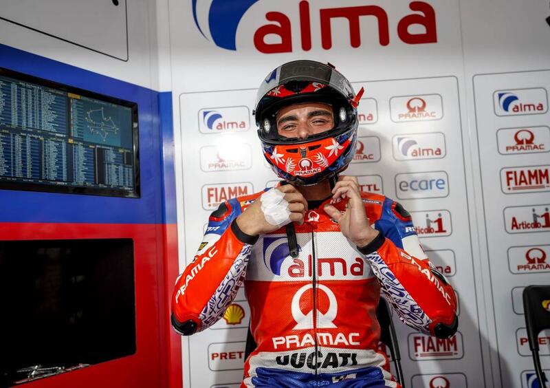 MotoGP. FP2, ancora pioggia. Petrucci il pi&ugrave; veloce