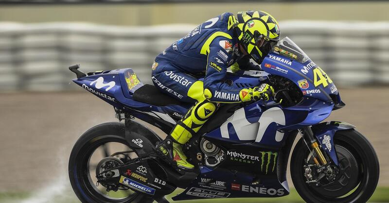 MotoGP. Rossi: &quot;Lento, con poco feeling&quot;