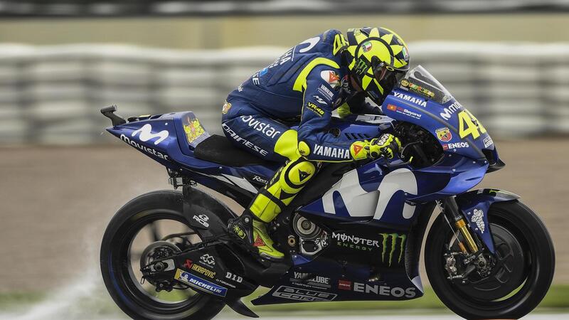 MotoGP. Rossi: &quot;Lento, con poco feeling&quot;