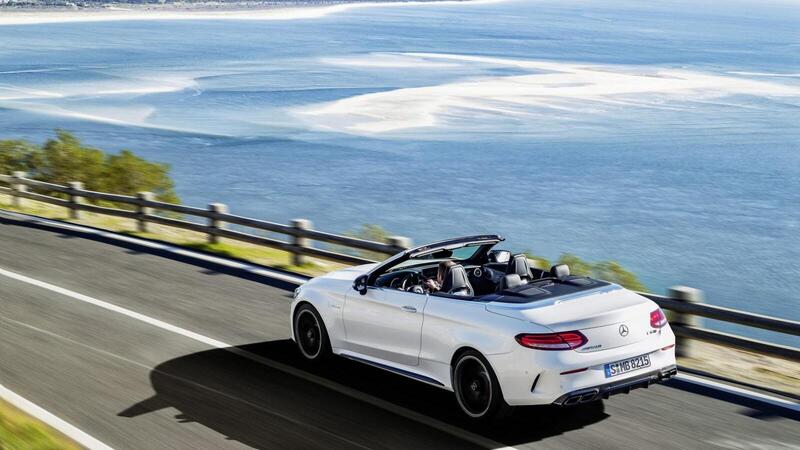 Mercedes-AMG C63 Cabriolet: V8 a cielo aperto al Salone di New York 2016