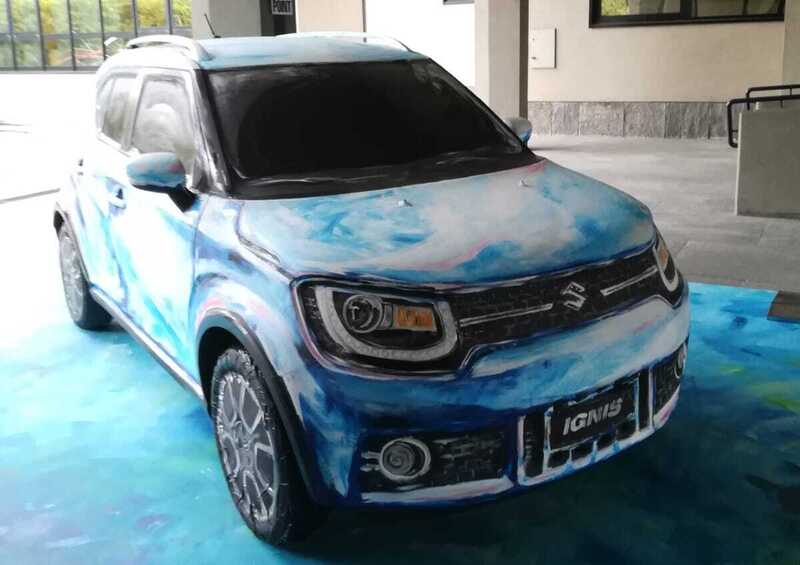 Suzuki Ignis Hybrid Art, il mini SUV d&#039;autore