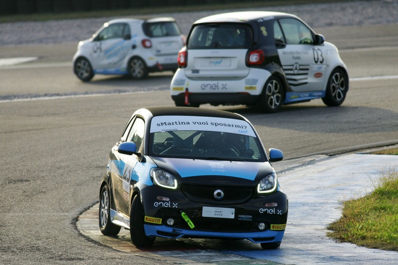 Smart EQ fortwo e-cup 2018: il campione &egrave; Fulvio Ferri