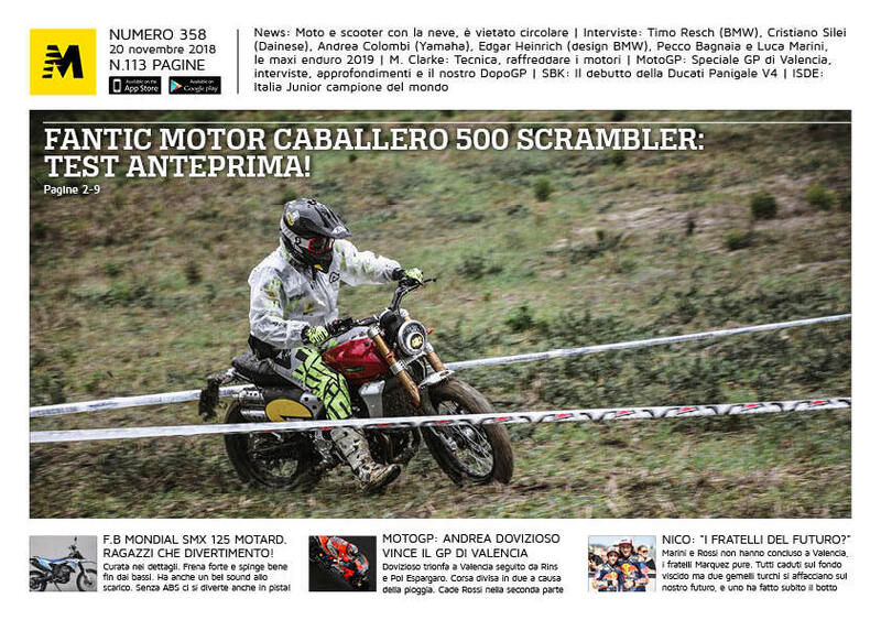 Magazine n&deg; 358, scarica e leggi il meglio di Moto.it 