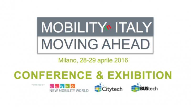 Mobility in Italy: il forum il 28 e 29 aprile