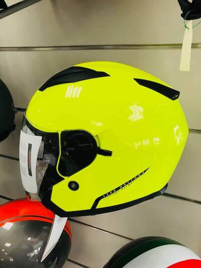 Casco jet doppia visiera CGM