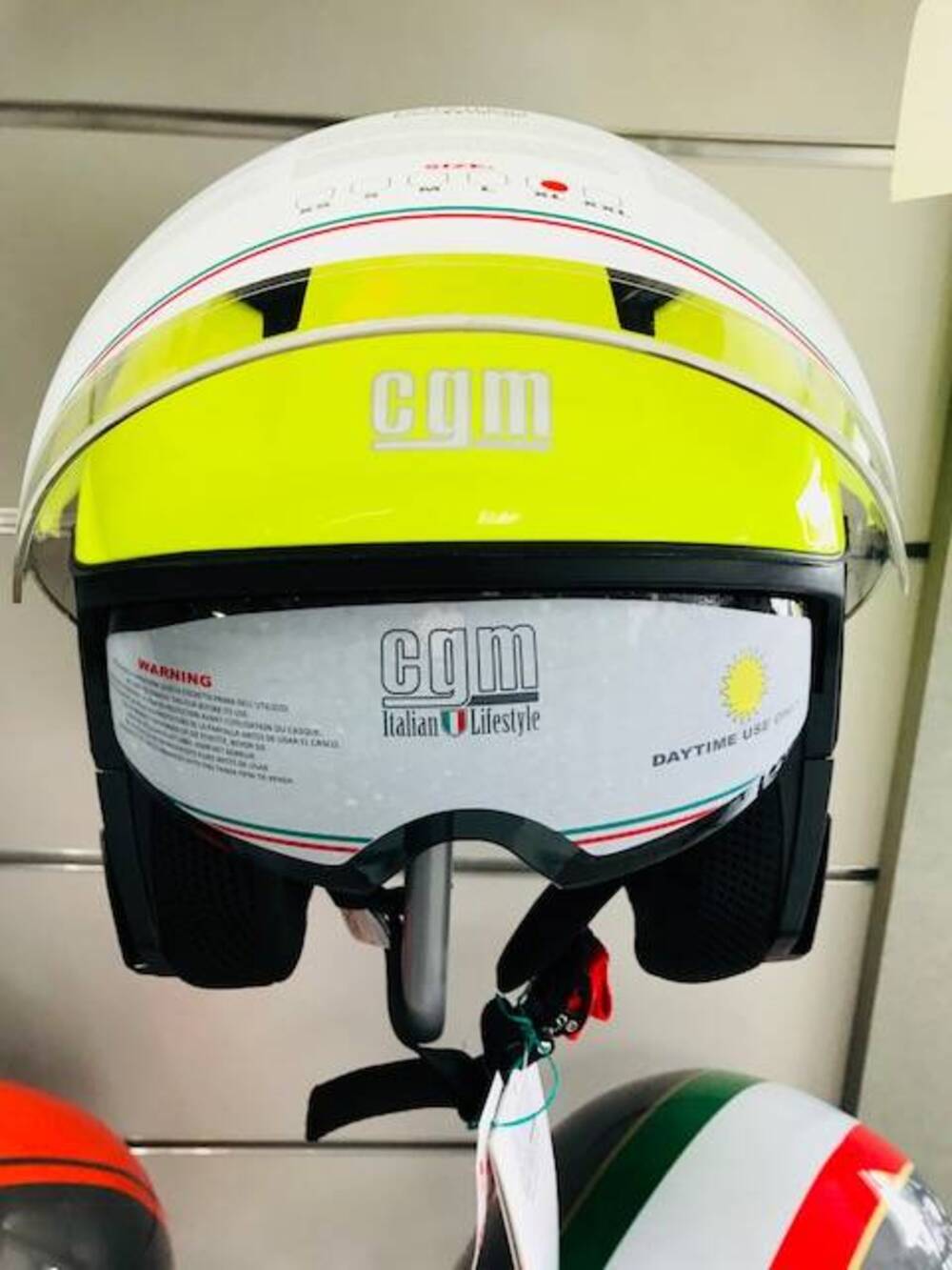 Casco jet doppia visiera CGM (2)