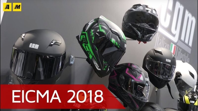 Eicma 2018: le novit&agrave; dei caschi CGM