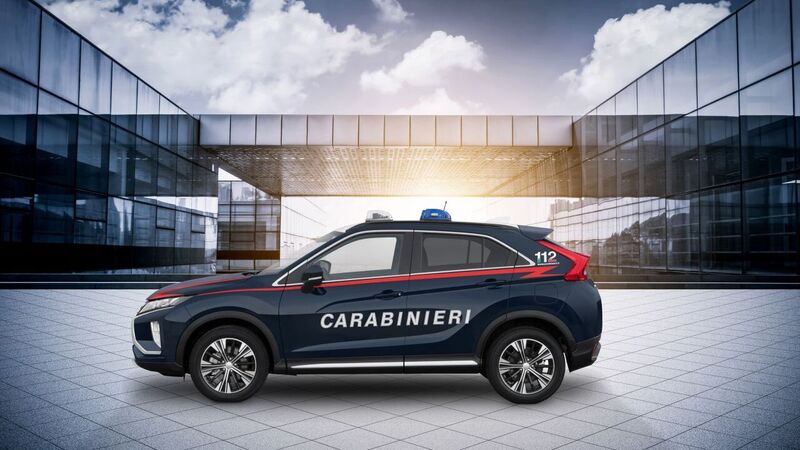 Mitsubishi Eclipse Cross, arruolata nei Carabinieri