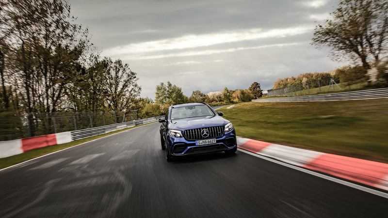 Mercedes-AMG GLC 63 S, meglio di Stelvio Quadrifoglio al N&uuml;rburgring: &egrave; record