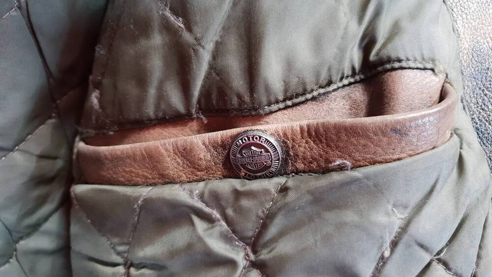 Giacca Bomber in pelle Harley-Davidson Tg L (9)