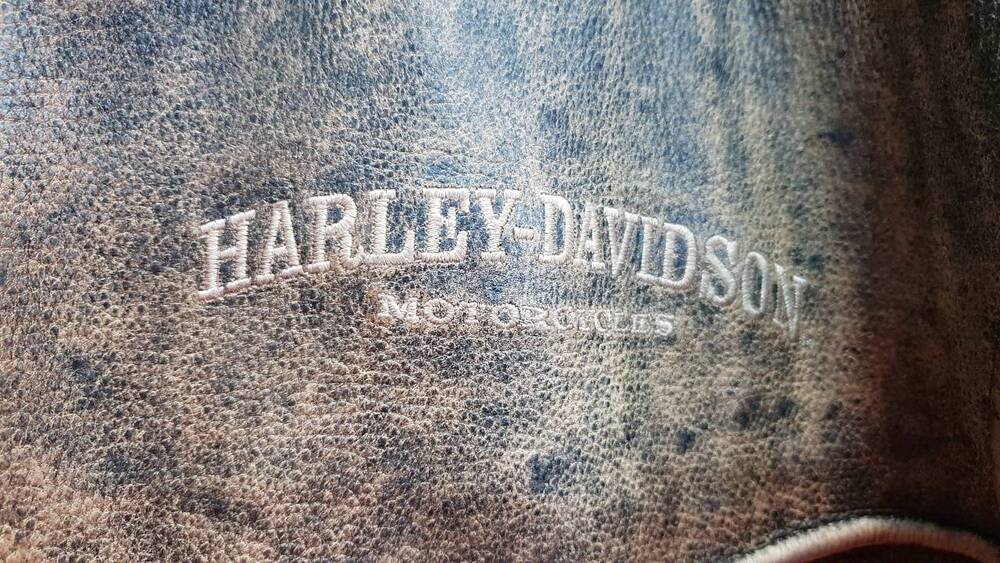 Giacca Bomber in pelle Harley-Davidson Tg L (3)