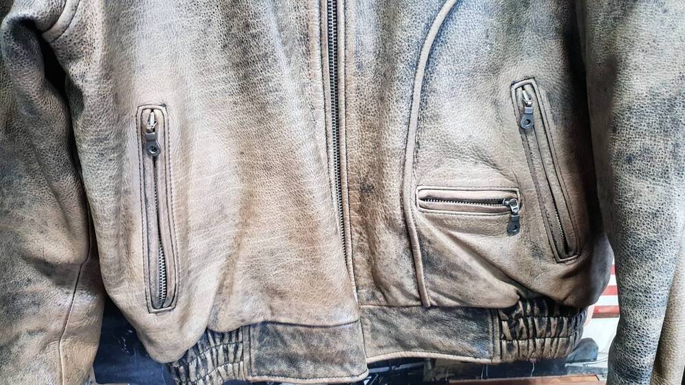 Giacca Bomber in pelle Harley-Davidson Tg L (4)