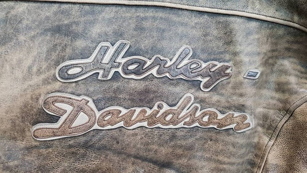 Giacca Bomber in pelle Harley-Davidson Tg L (6)