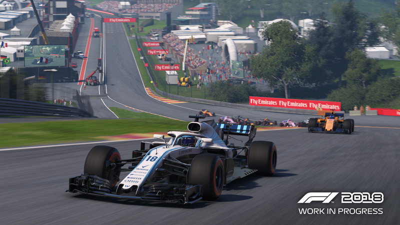 F1 2018 un'esperienza completa e una carriera offline molto intrattenente