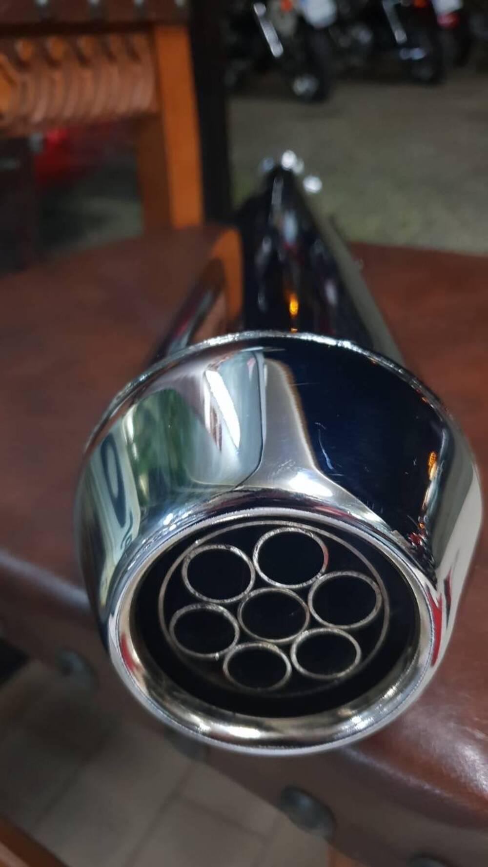 Marmitta Dunstall reverse cone 27 3/4" Emgo