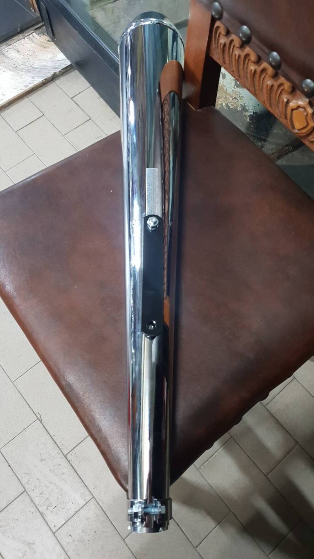 Marmitta Dunstall reverse cone 27 3/4" Emgo (2)