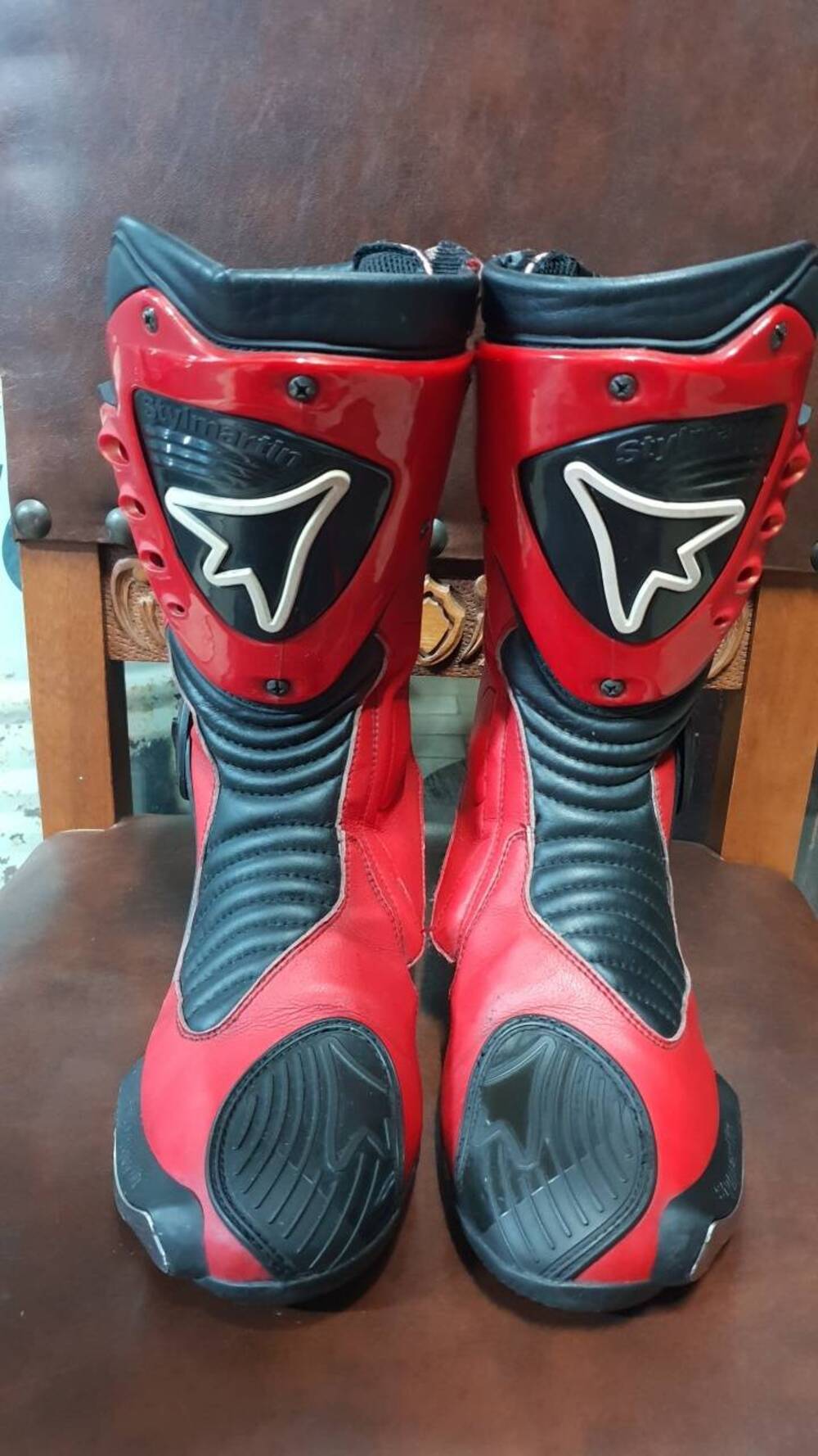 Stivale Stylmartin Sonic RS rosso Tg 44