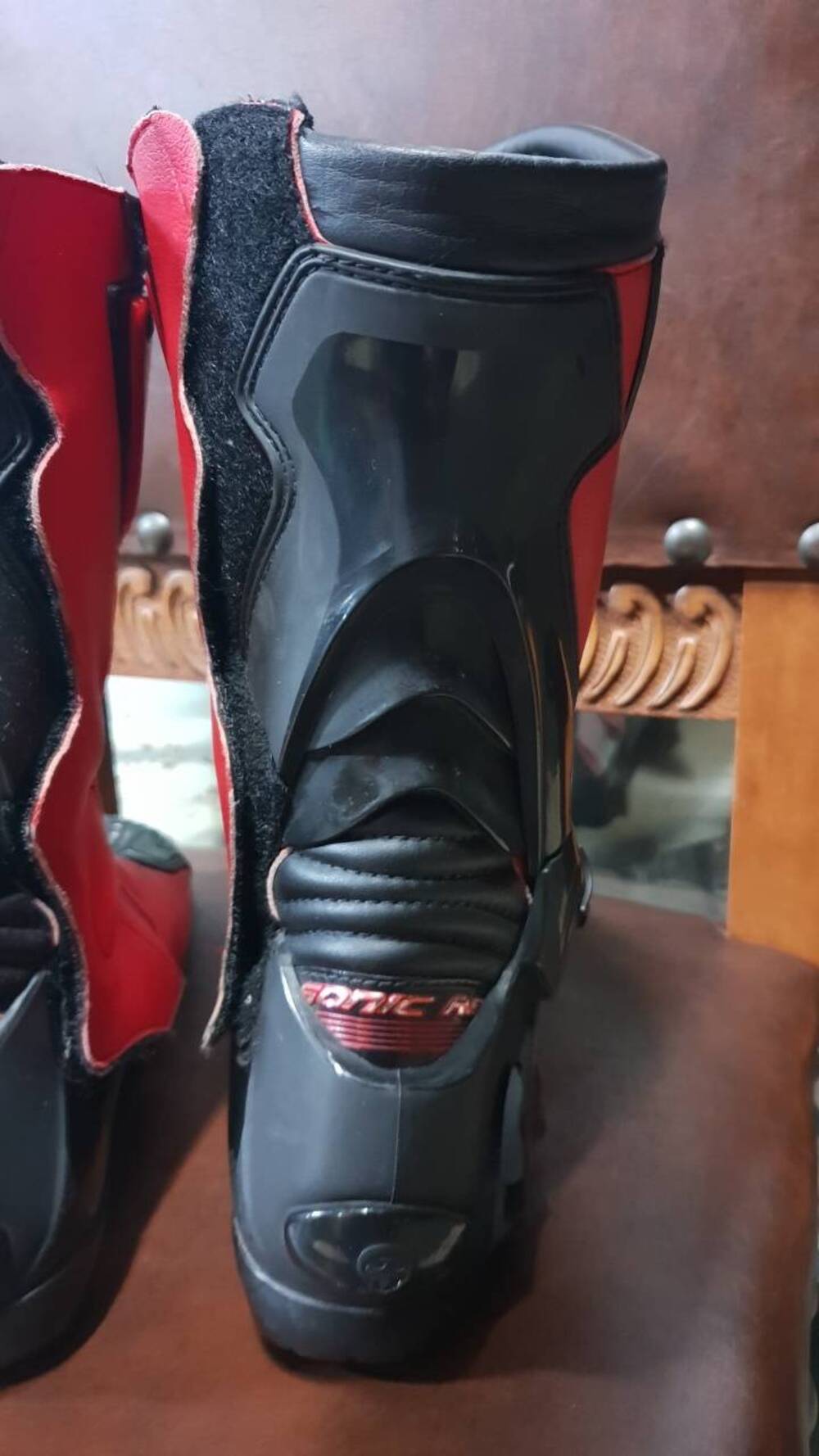 Stivale Stylmartin Sonic RS rosso Tg 44 (5)