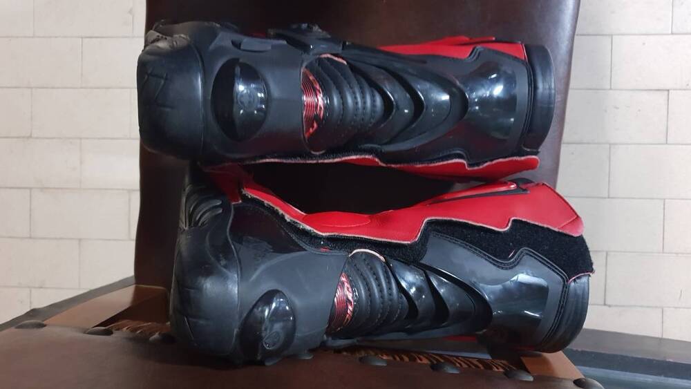 Stivale Stylmartin Sonic RS rosso Tg 44 (7)