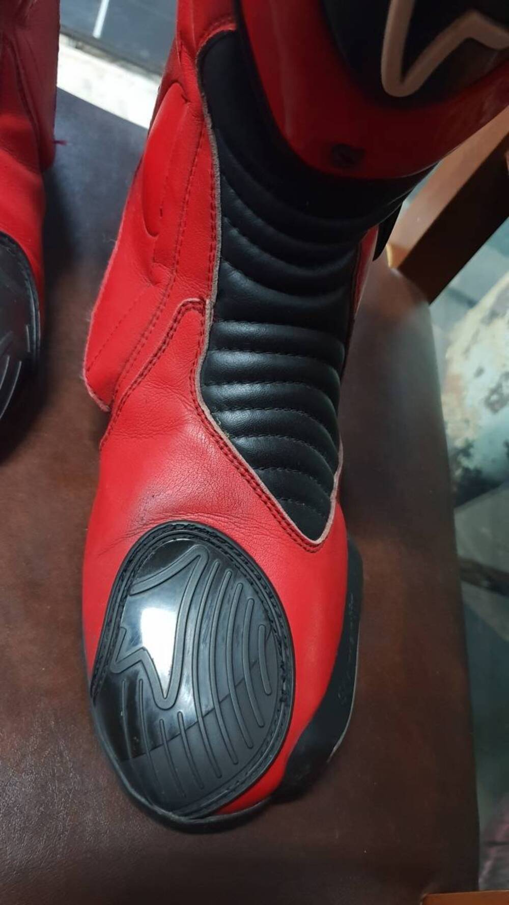 Stivale Stylmartin Sonic RS rosso Tg 44 (8)