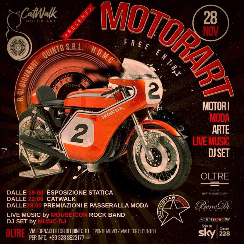 Roma: ecco Motorart, evento tra motori e cultura