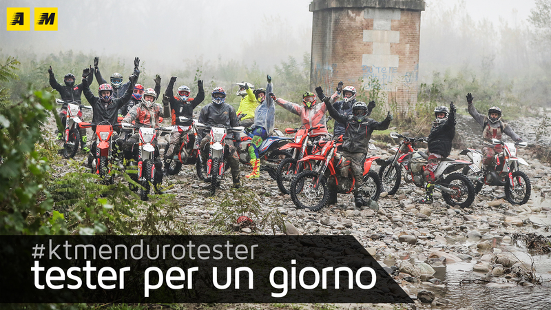 KTM Enduro 2019: la prova dei lettori Tester per un giorno!