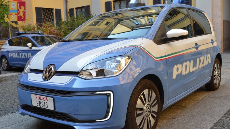 La Polizia di Stato con una nuova Volkswagen e-up!