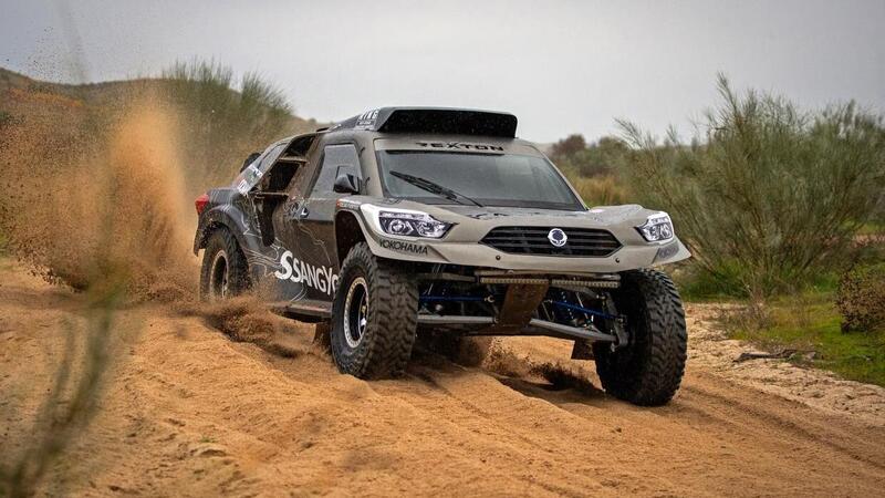 SsangYong Rexton DKR, al via della Dakar 2019