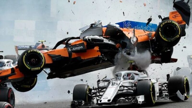 Halo: NON ha salvato la vita a Leclerc a F1 Spa 2018