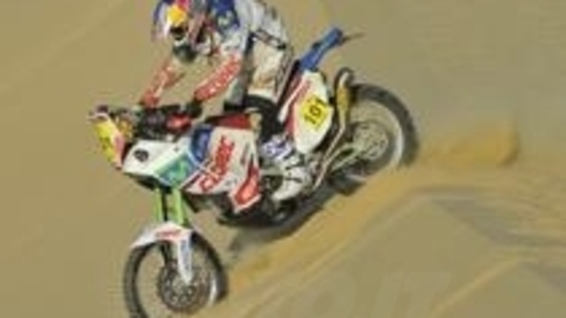 Lopez vince la 450 al Pharaons con l&#039;Aprilia Tuareg 4.5