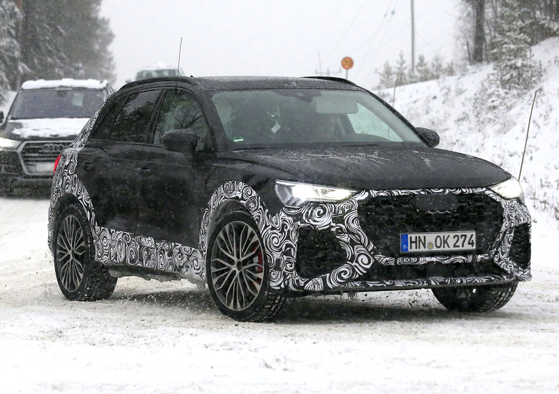 Audi RS Q3, ecco le foto spia del SUV