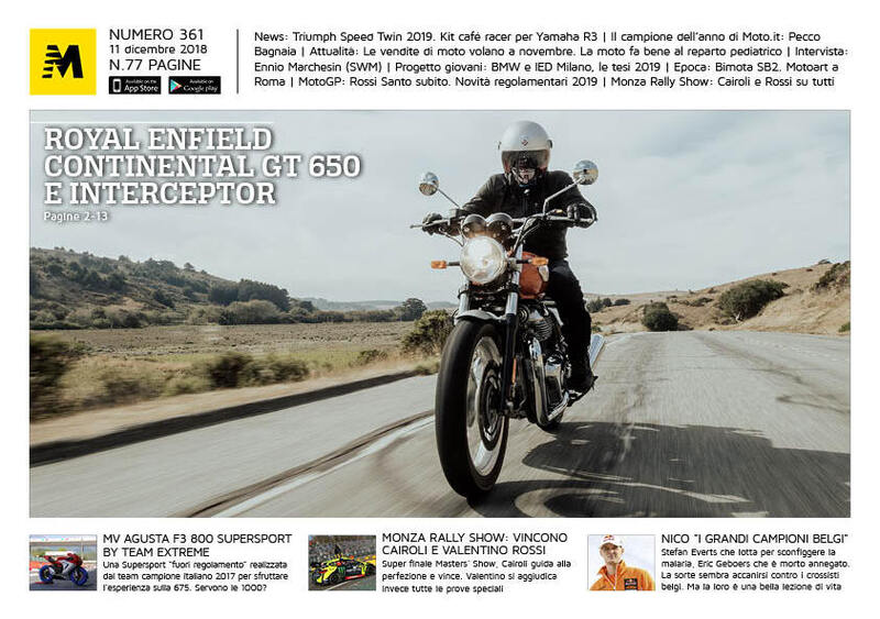 Magazine n&deg; 361, scarica e leggi il meglio di Moto.it 