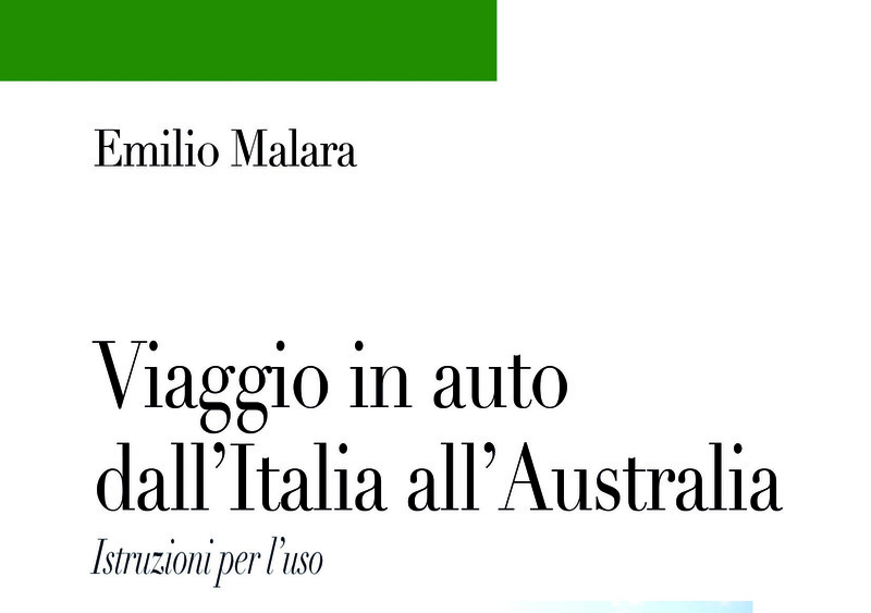 AMbooks, Libri di auto e moto: &quot;Viaggio in auto dall&#039;Italia all&#039;Australia&quot;