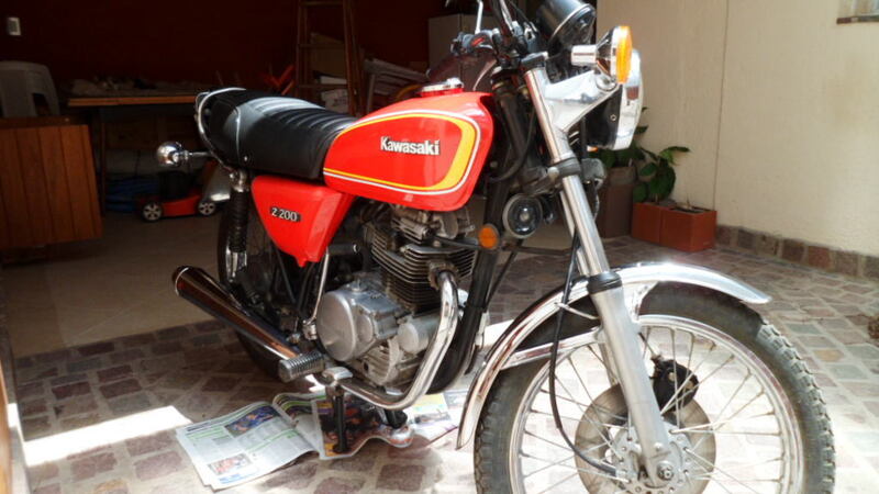 Restaurando fai da te: Kawasaki Z200 1981