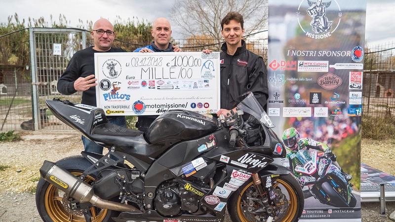 CIVS 1000: un pilota motociclista che si batte per gli animali