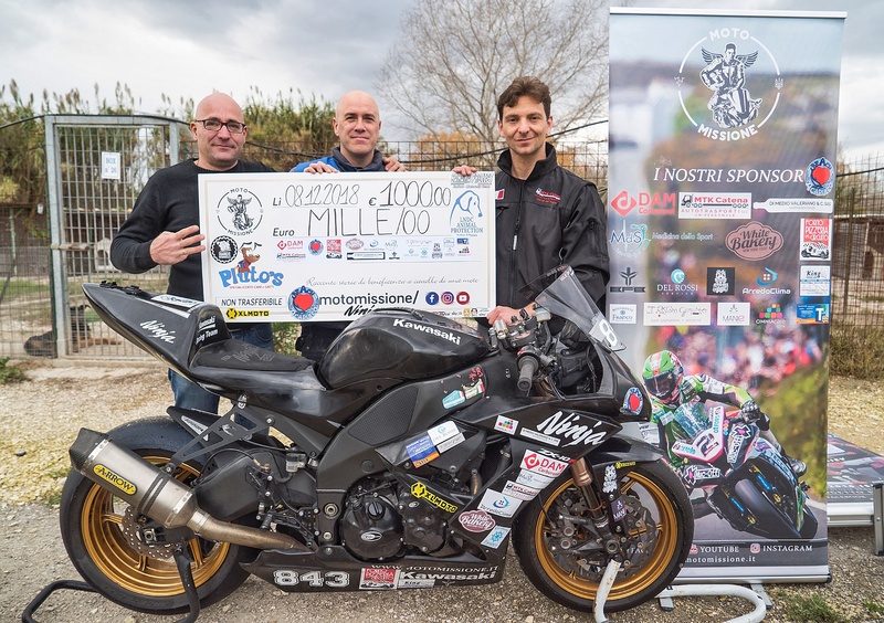 CIVS 1000: un pilota motociclista che si batte per gli animali