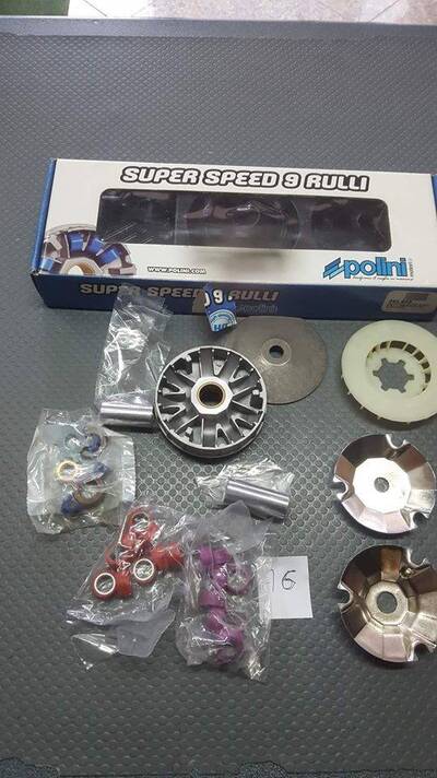 VARIATORE POLINI 9 RULLI APRILIA-BENELLI-BETA-MBK Polini Motori