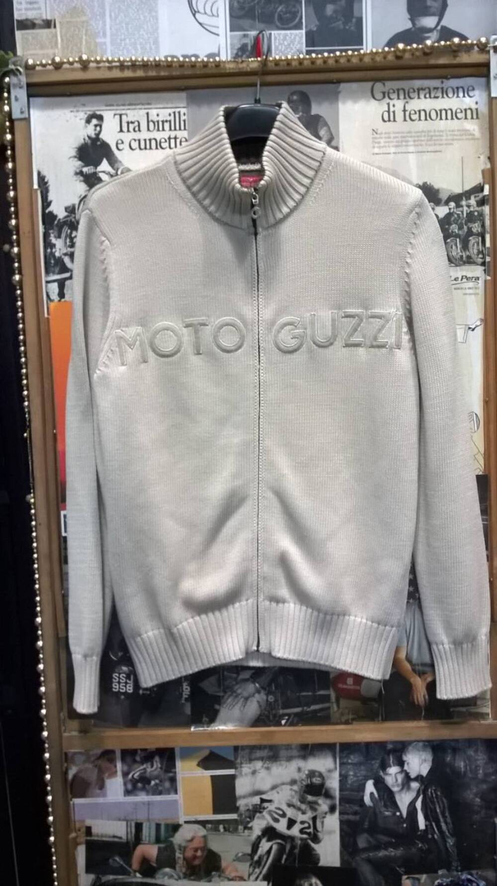 Cardigan Moto Guzzi